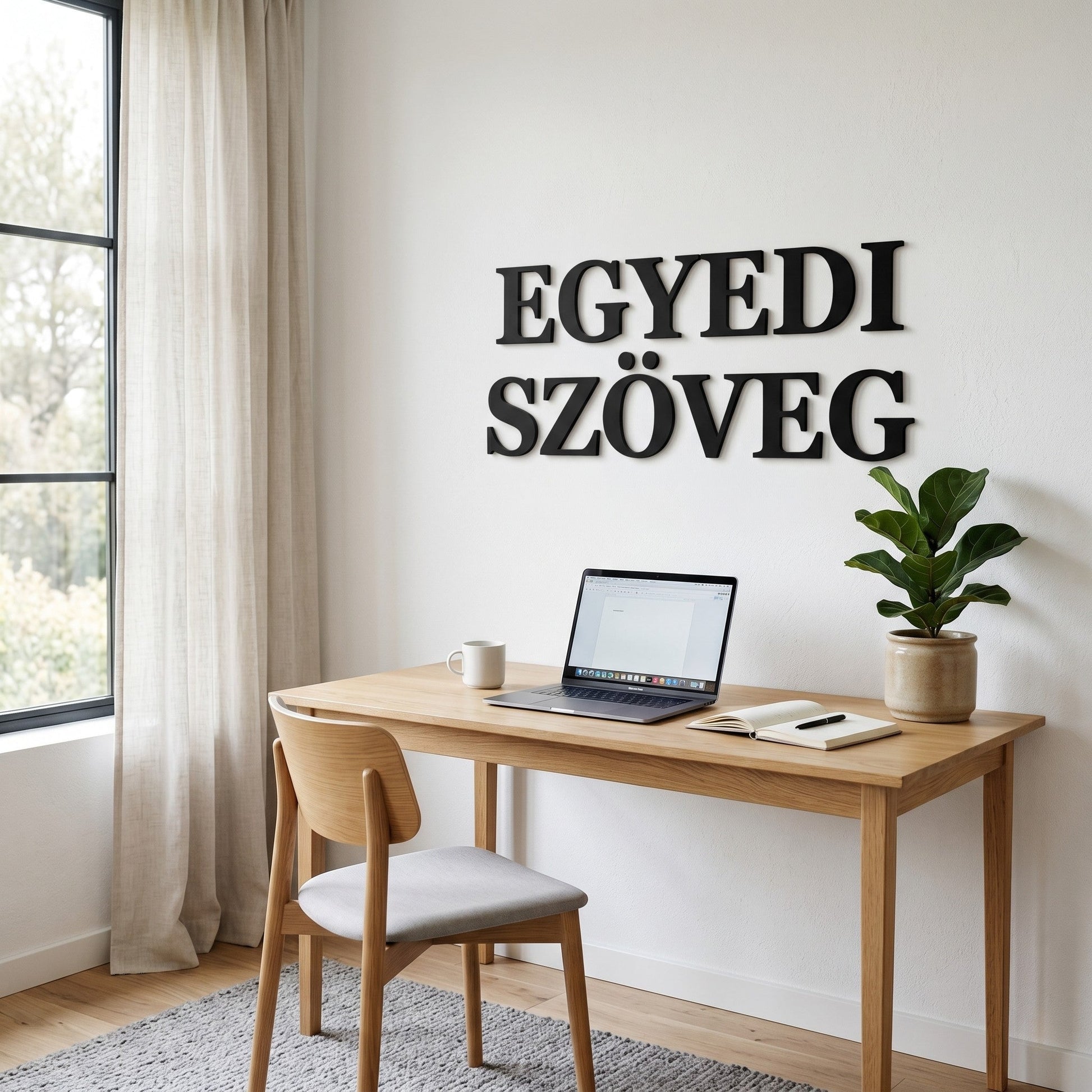 Egyedi Prémium Fali Felirat - JK3D